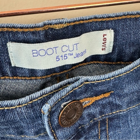Levi’s Boot Cut 515 jeans high rise medium wash size 16M - Picture 8 of 11